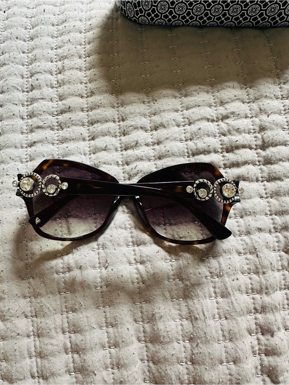 Brighton Tortoise, embellished sunglasses - Picture 2 of 6